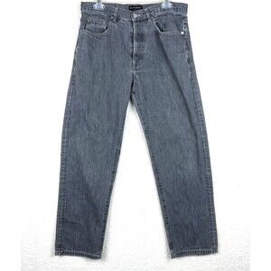 Banana Replublic Men's 5 Pocket Button Fly Casual Pants Size 34 Reg Dark Gray